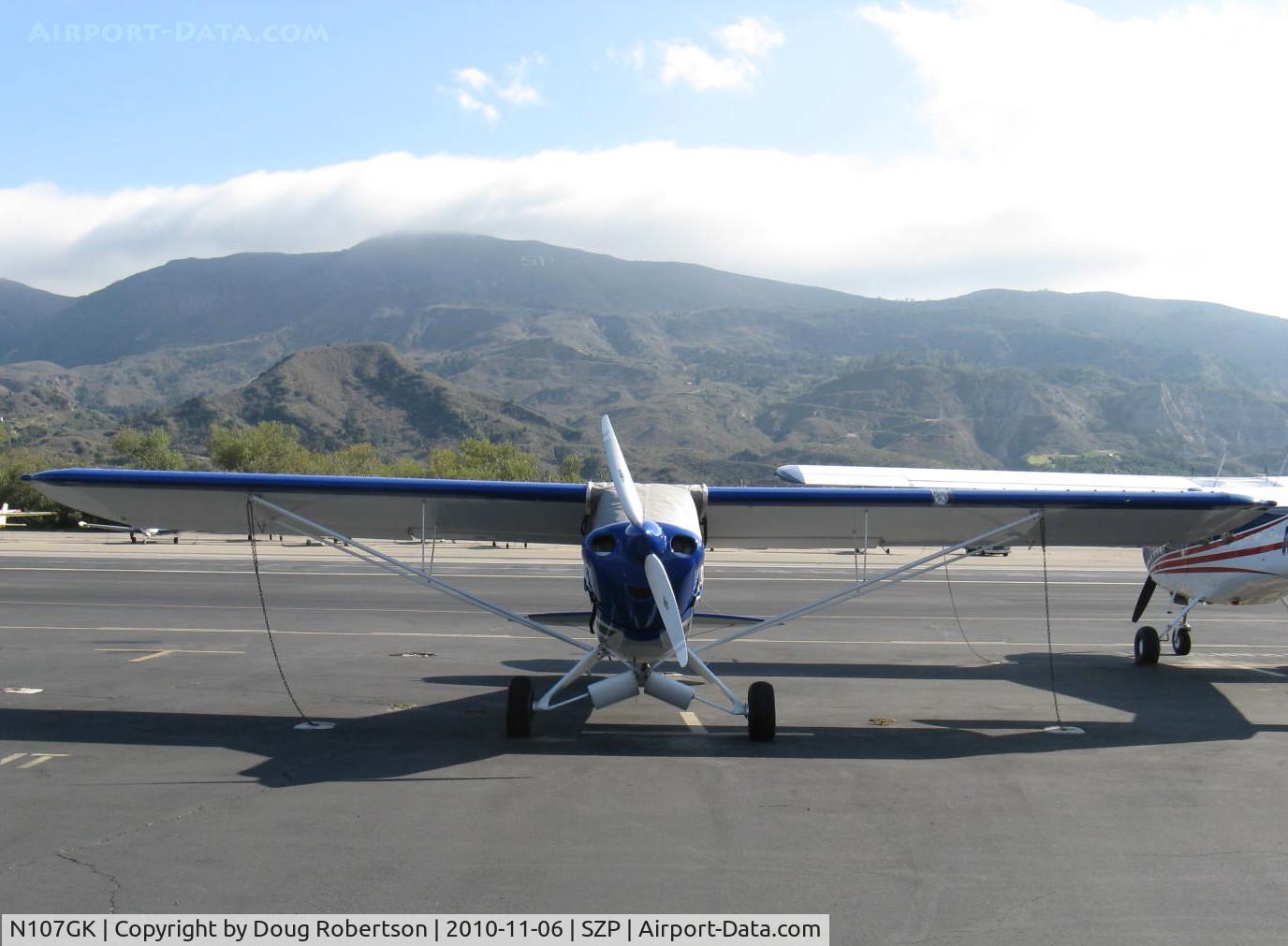 N107GK, 2007 Cub Crafters CC11-100 Sport Cub C/N CC11-00018, 2007 CubCrafters CC11-100 SPORT CUB STOL, Continental O-200-D 100 Hp, wing Micro vortex generators, LSA Class