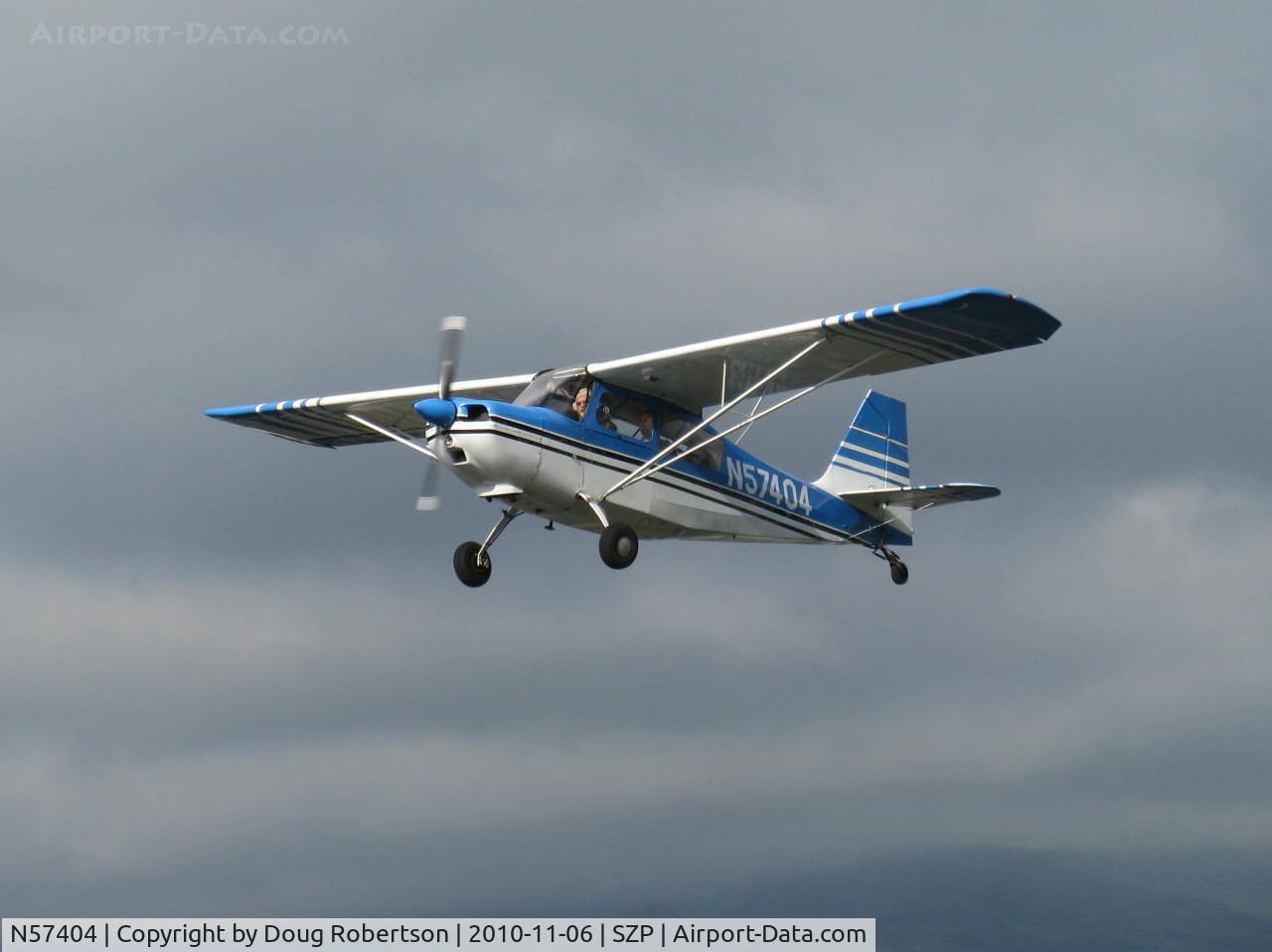 N57404, 1973 Bellanca 7ECA Citabria C/N 940-73, 1973 Bellanca 7ECA CITABRIA, Lycoming O-235 115 Hp, takeoff climb Rwy 22
