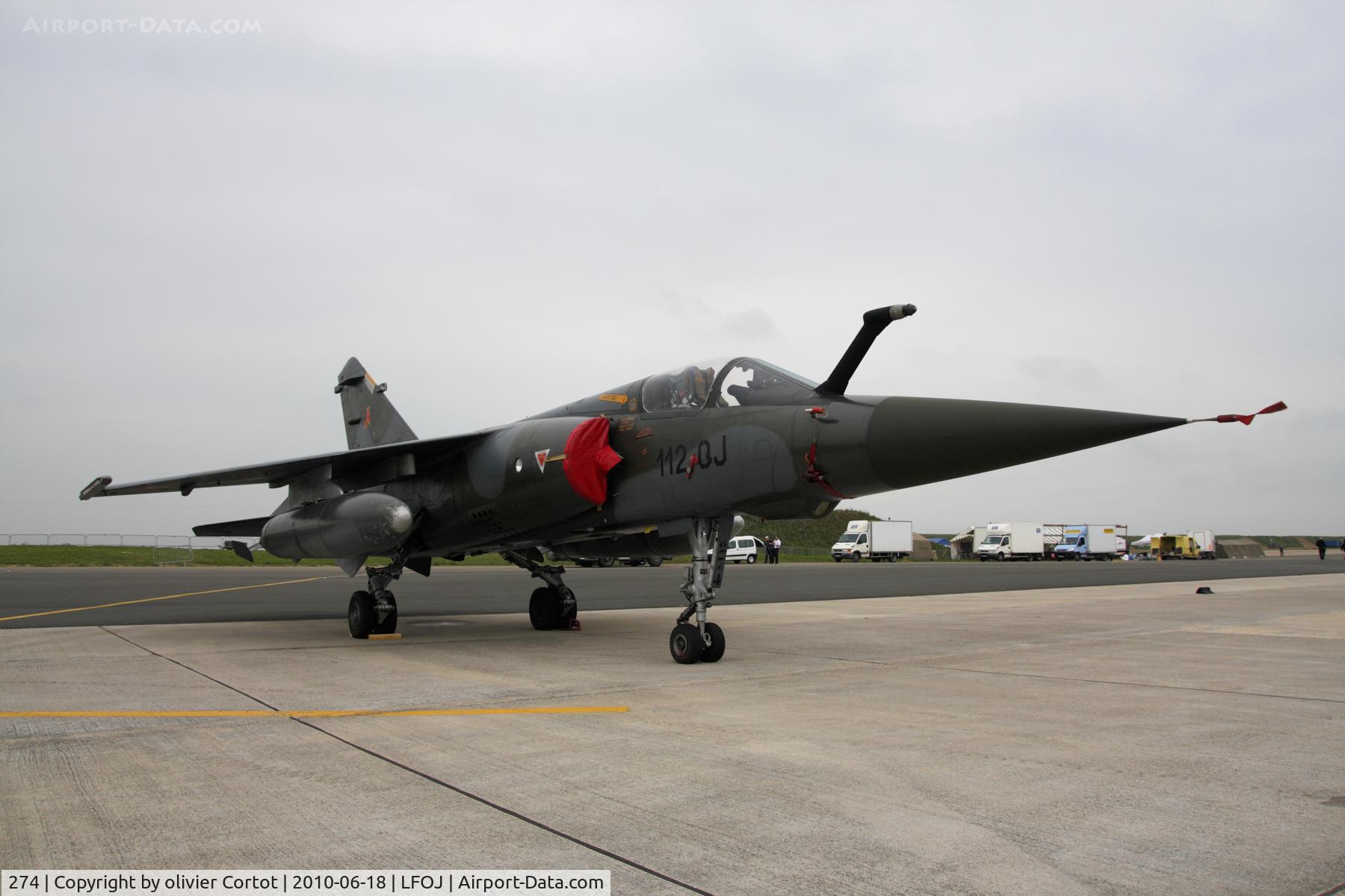 274, Dassault Mirage F.1CT C/N 274, Orleans AB airshow 2010