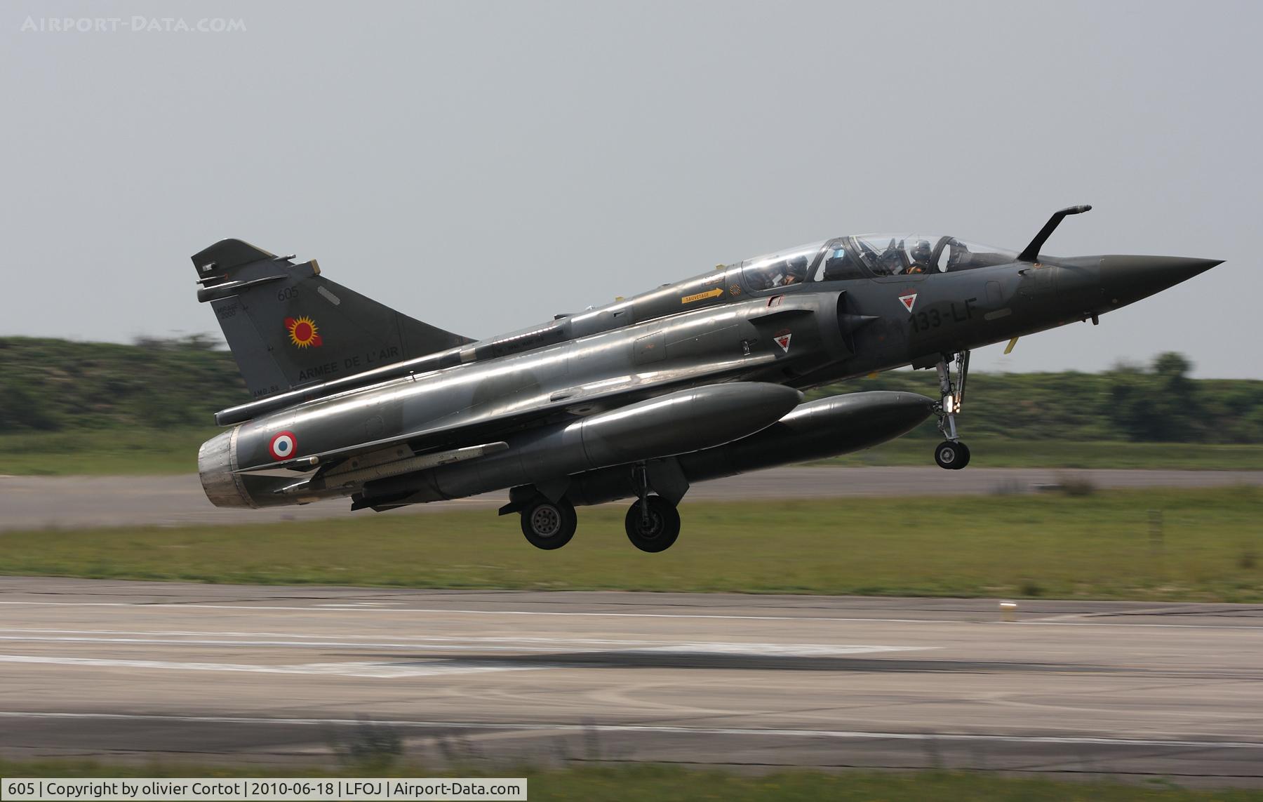 605, Dassault Mirage 2000D C/N 397, Orleans AB airshow 2010