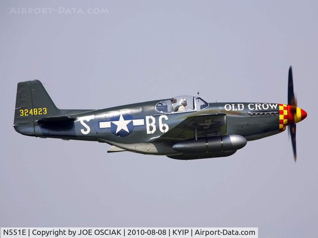 N551E, 1943 North American P-51B-1NA Mustang C/N 102-24700, @KYIP