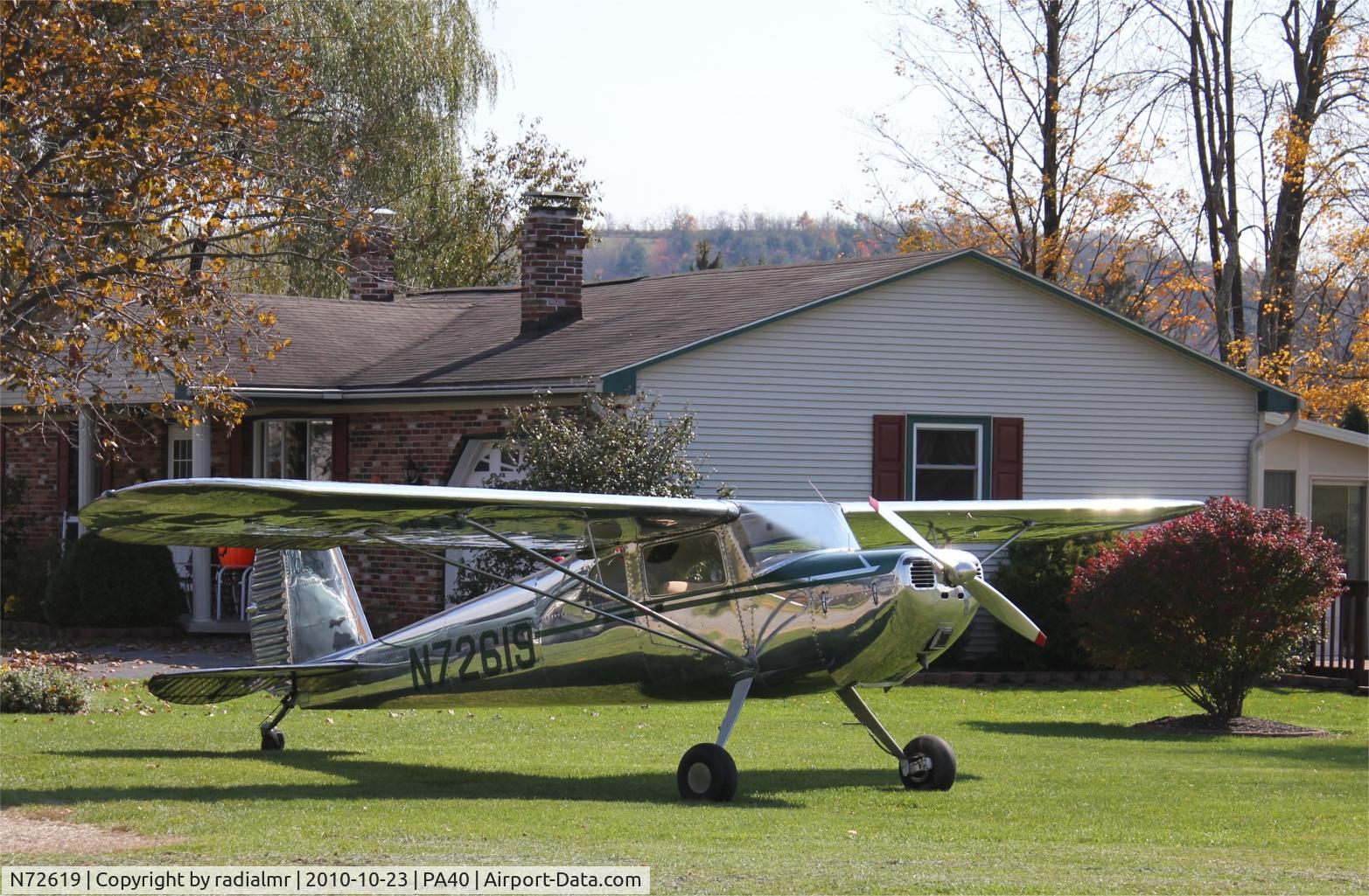 N72619, 1946 Cessna 140 C/N 9795, FLY-IN lunch