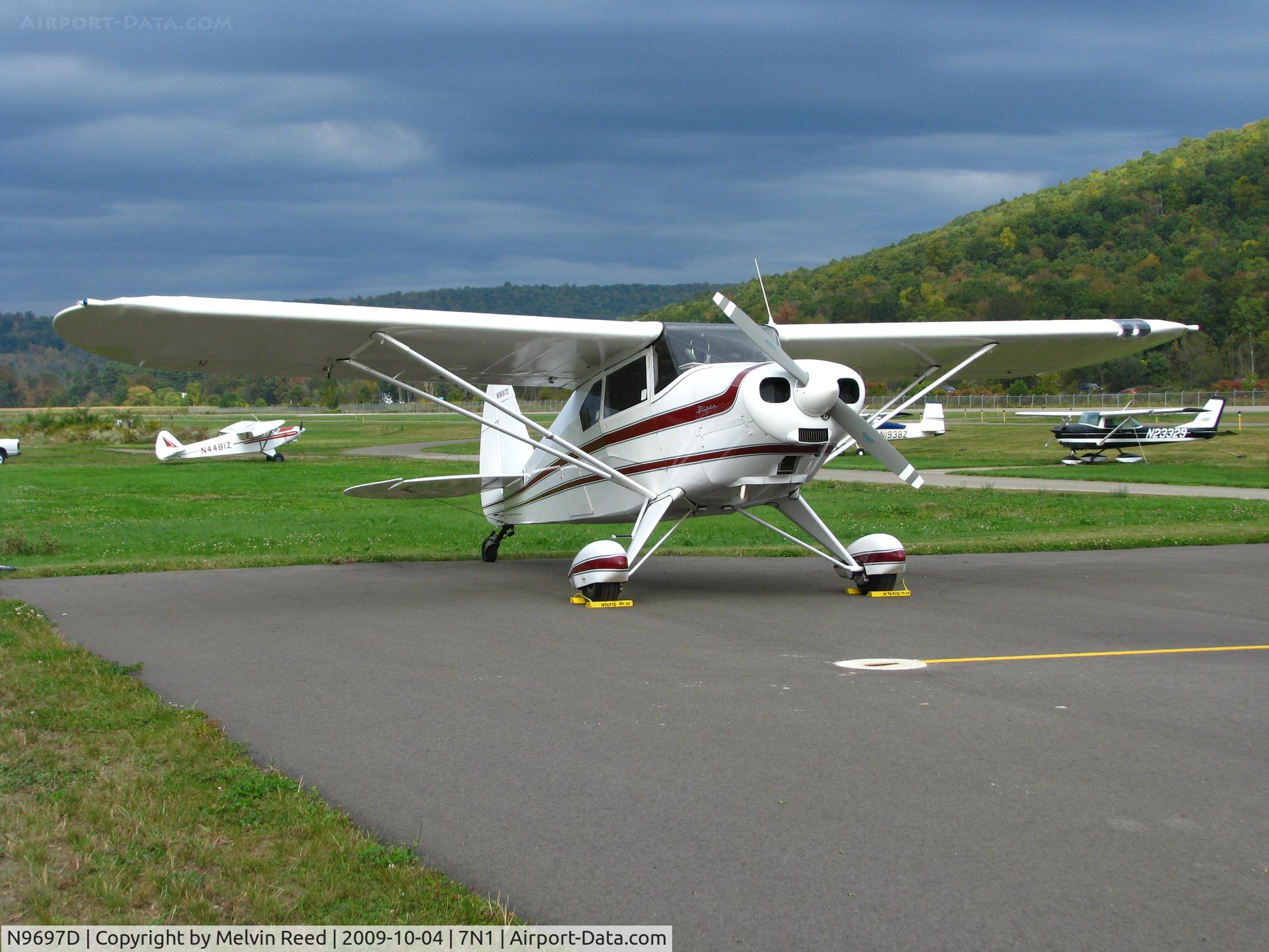 N9697D, 1959 Piper PA-22-160 Tri Pacer C/N 22-6607, Fly-in