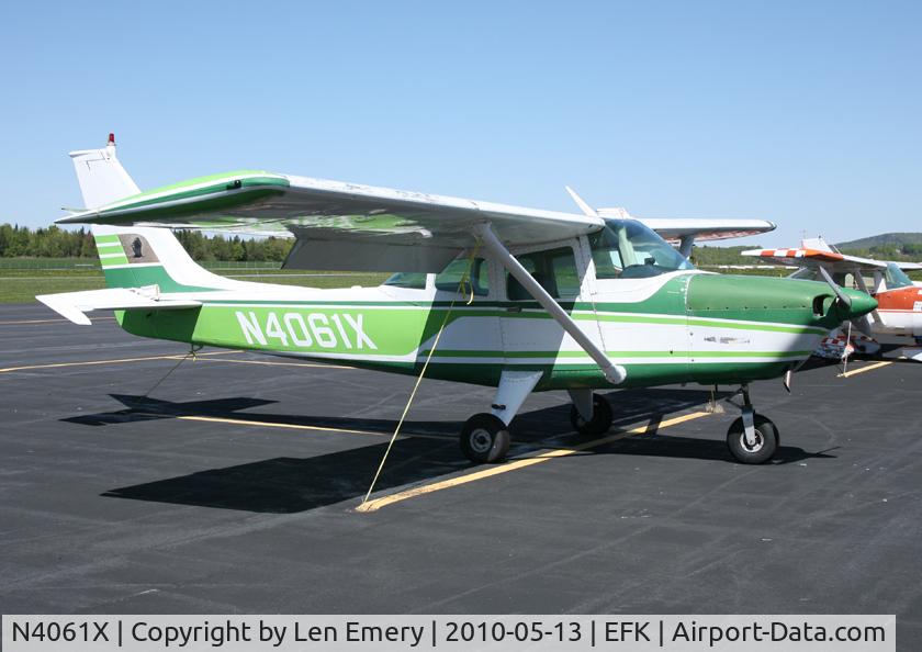 N4061X, 1970 Aero Commander 100-180 Lark Commander C/N 5161, Commander 100 as seen at Newport State Airport in Newport Vermont
