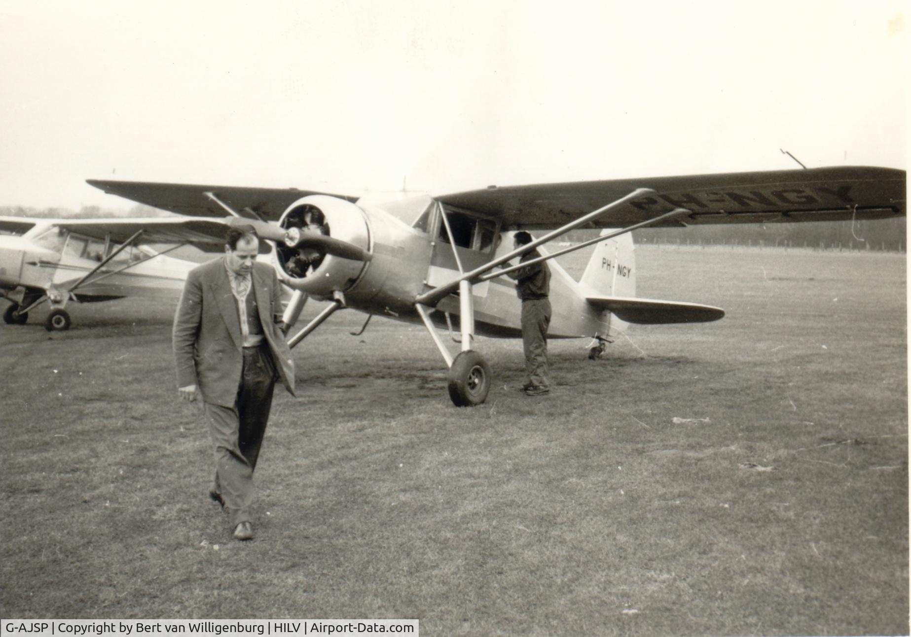 G-AJSP, Fairchild UC-61A Argus II (24W-41A ) C/N 872, Fairchild picture from 1959 registration PH-NGY