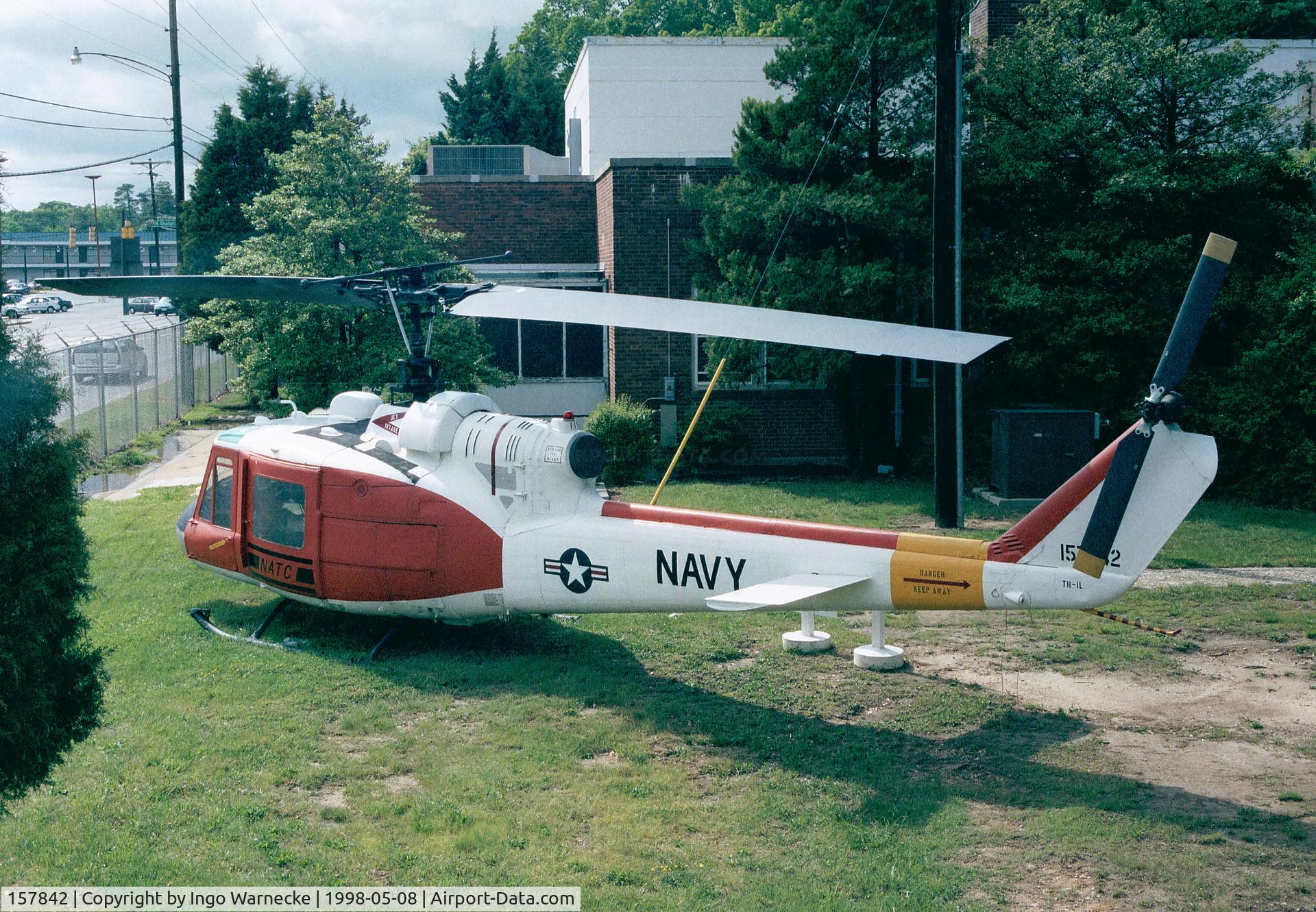 157842, Bell TH-1L Iroquois C/N 6437, Bell TH-1L Iroquois at the Patuxent River Naval Air Museum