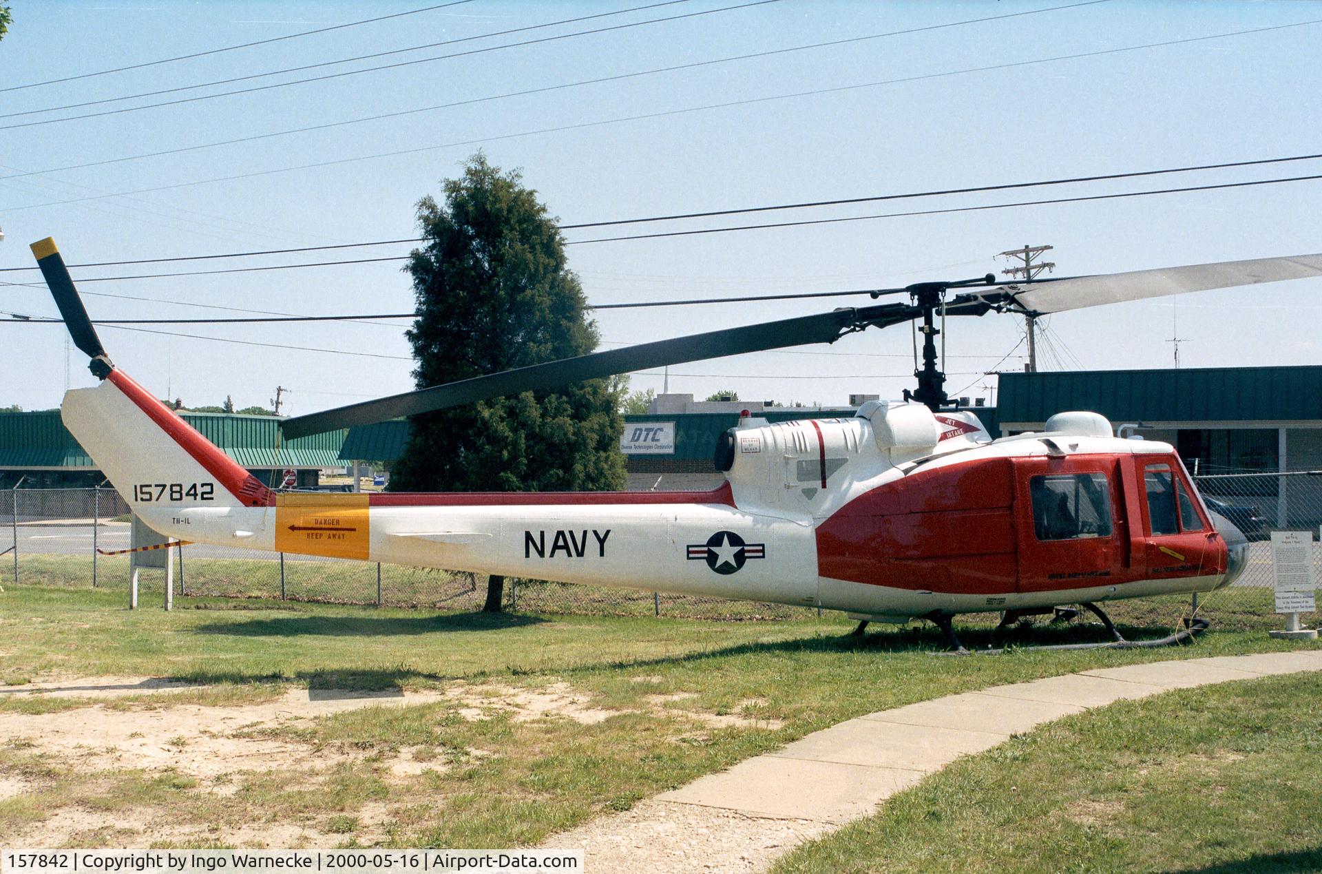 157842, Bell TH-1L Iroquois C/N 6437, Bell TH-1L Iroquois at the Patuxent River Naval Air Museum