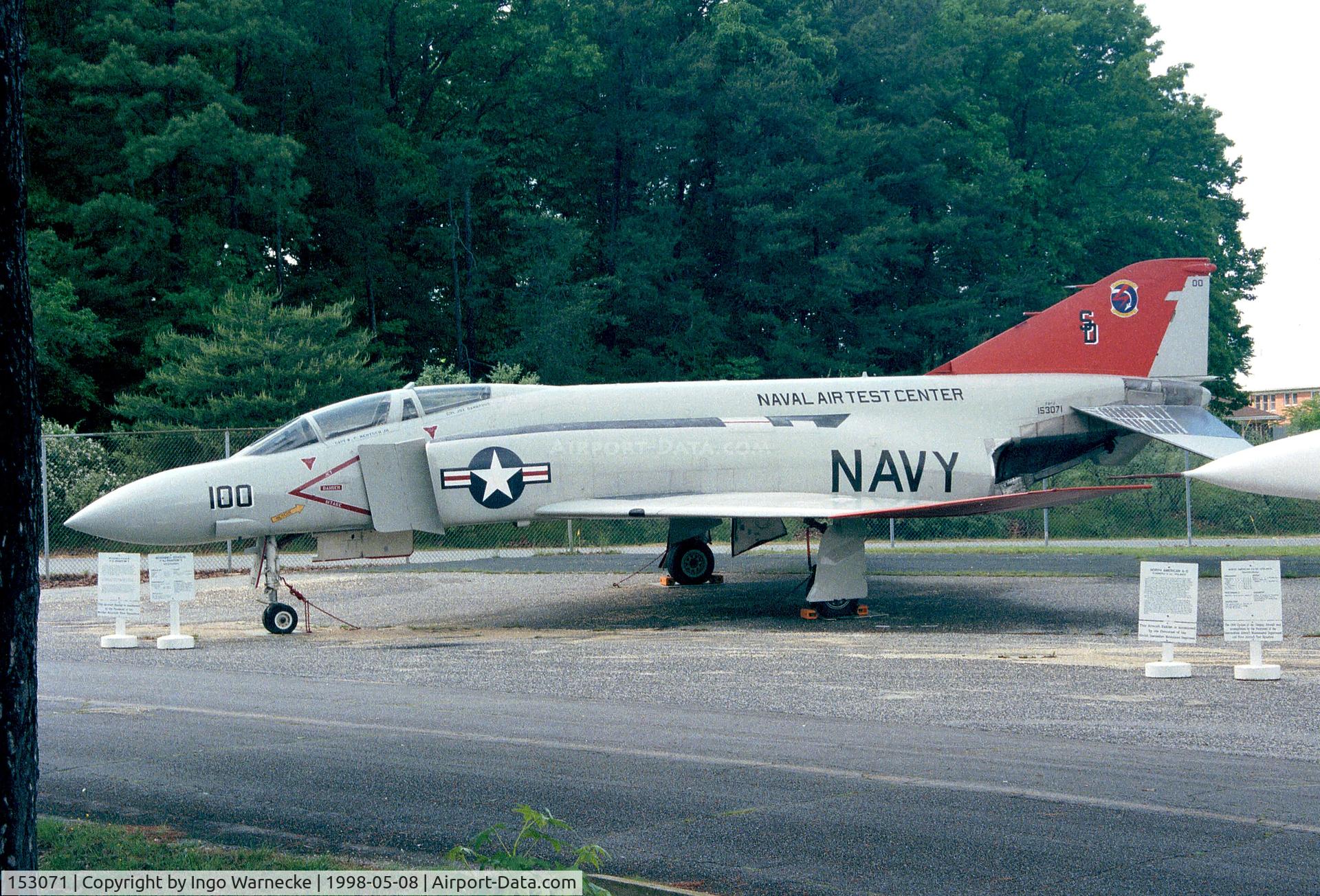 153071, McDonnell F-4J Phantom II C/N 1488, McDonnell Douglas F-4J Phantom II at the Patuxent River Naval Air Museum