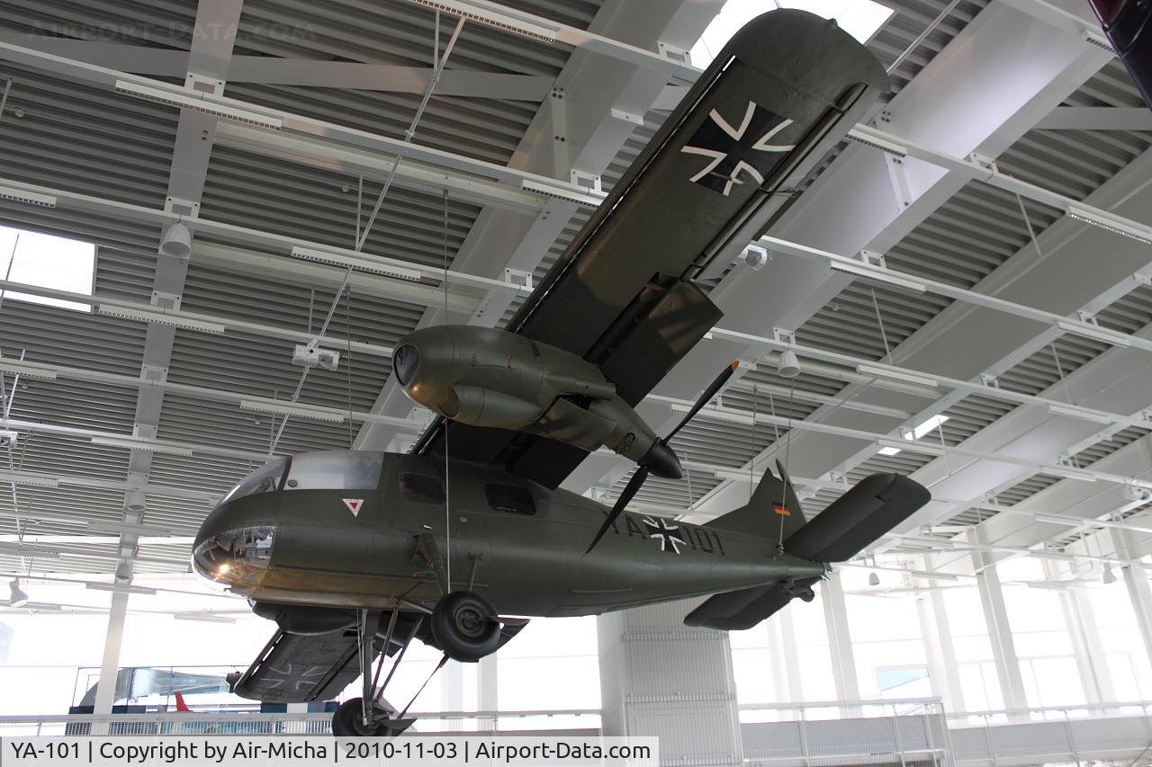 YA-101, 1958 Dornier Do-29v-1 C/N 29-001, Dornier Do-29, Dornier Museum Friedrichshafen