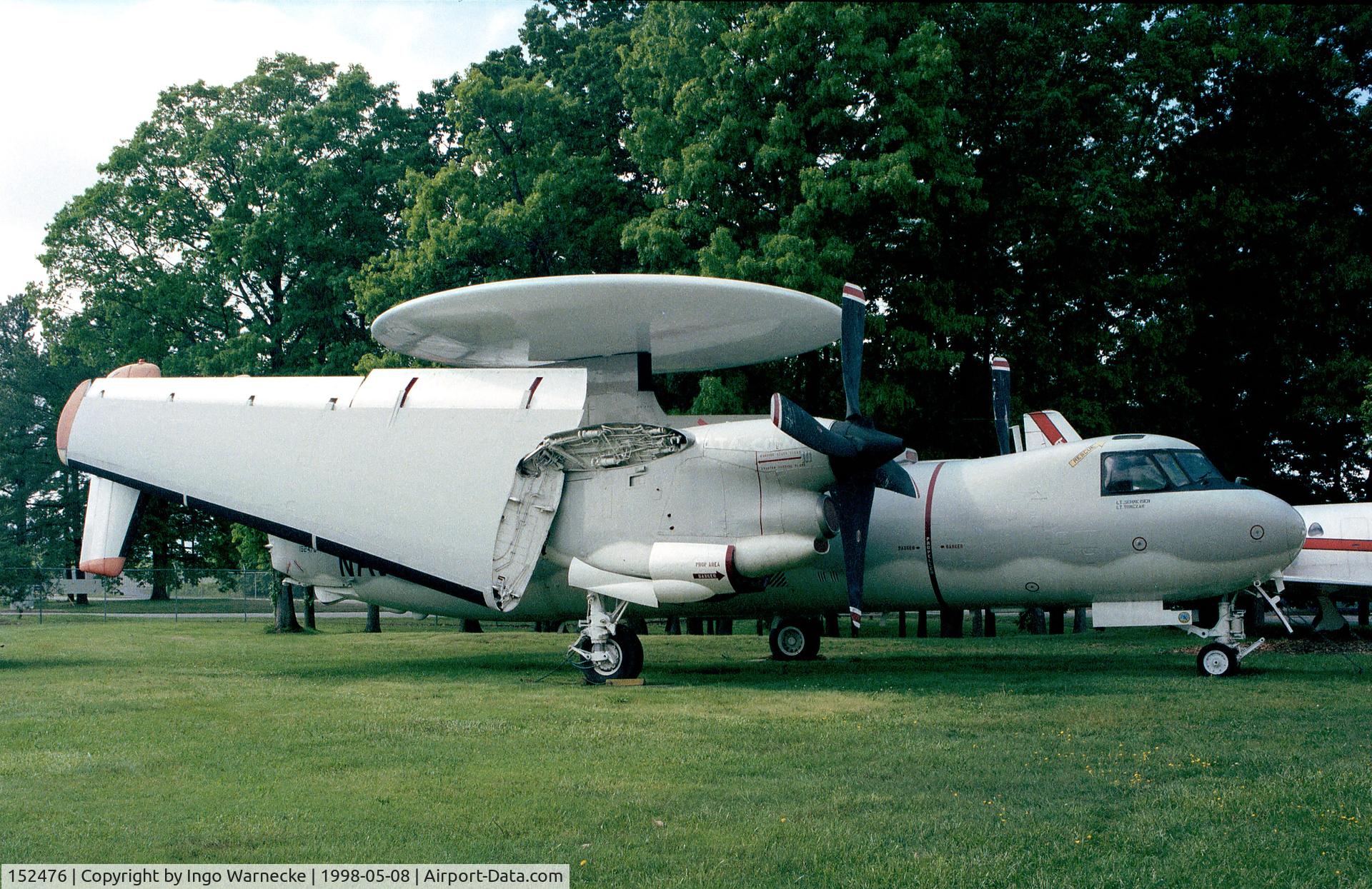 152476, Grumman E-2B Hawkeye C/N 46, Grumman E-2B Hawkeye at the Patuxent River Naval Air Museum