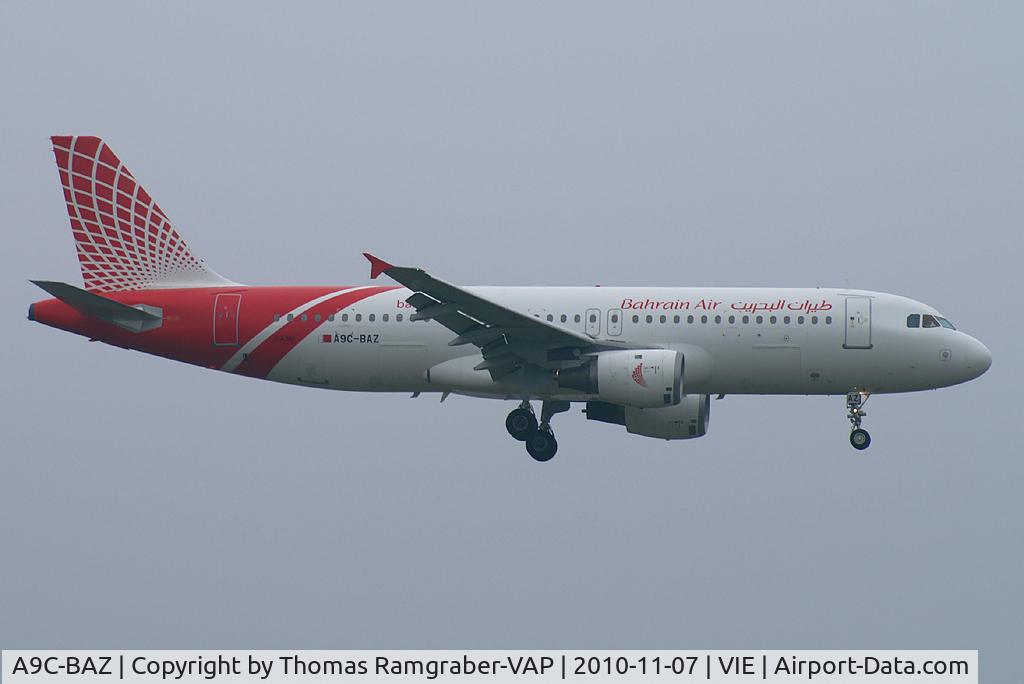 A9C-BAZ, 1996 Airbus A320-212 C/N 645, Bahrain Air Airbus A320