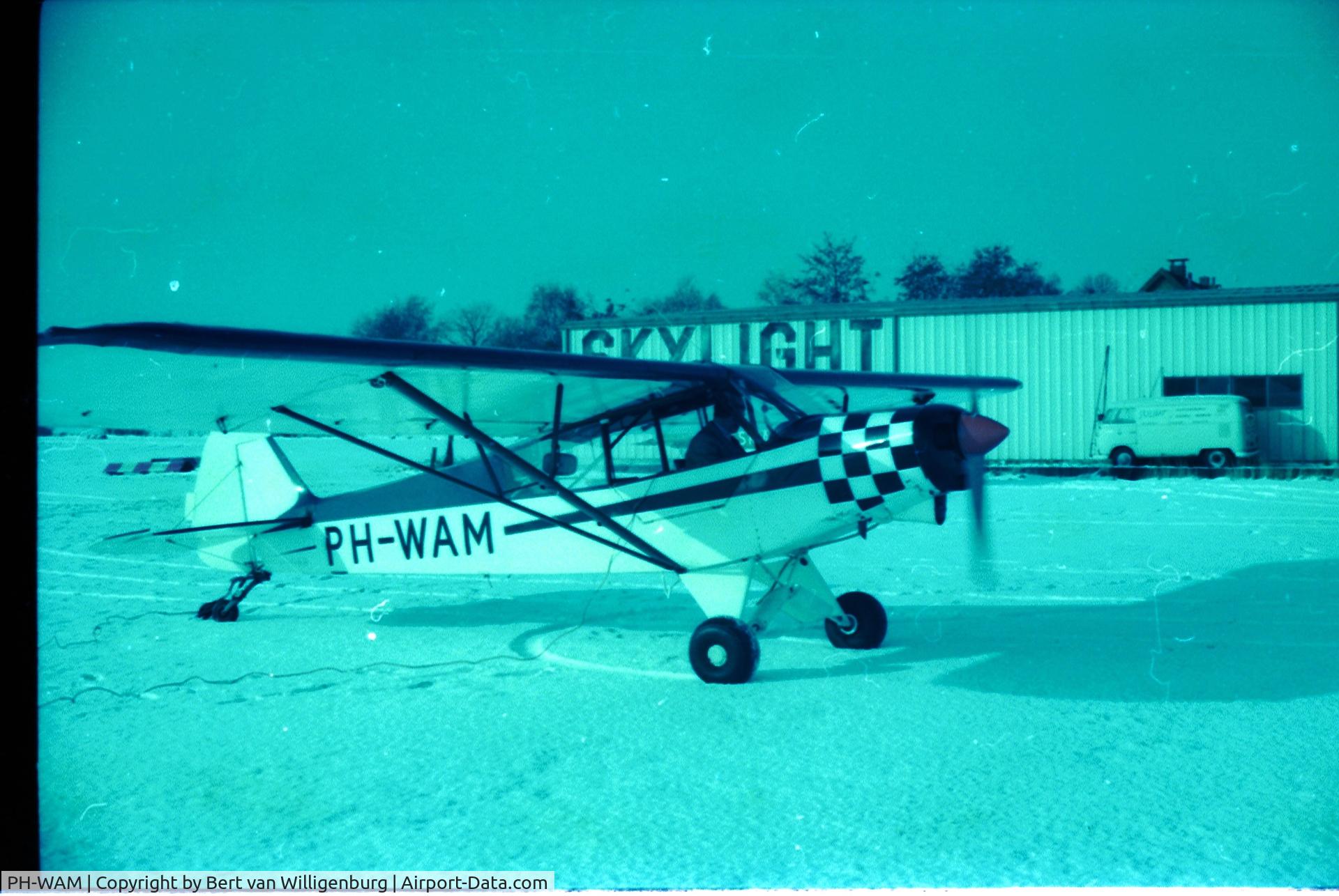 PH-WAM, 1953 Piper L-18C Super Cub (PA-18-125) C/N 18-3111, Joop Daams the director off Skylight in his Supercub PH-WAM now with registration G-CUBB
