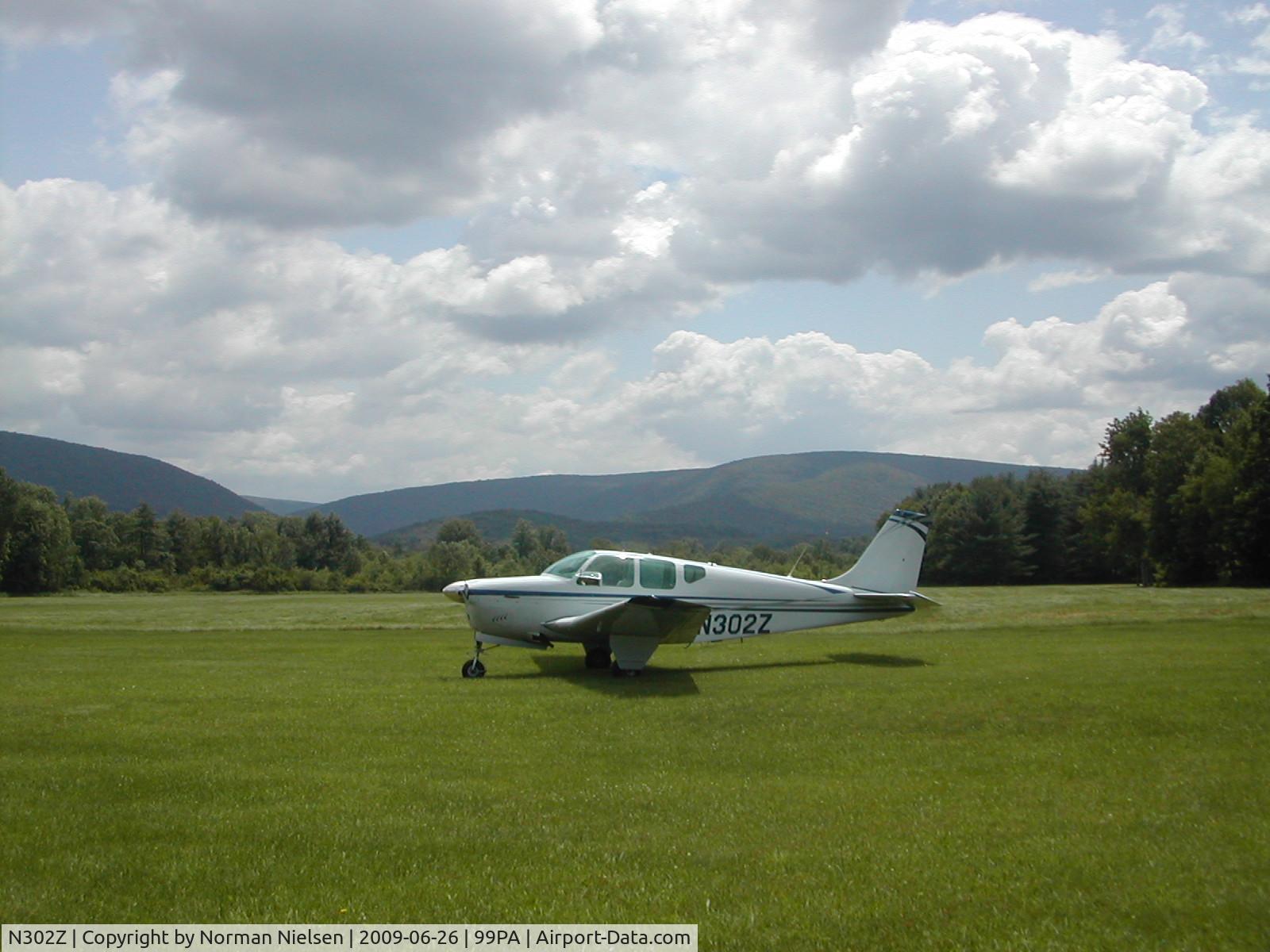 N302Z, 1960 Beech 35-33 Debonair C/N CD-201, N302Z at home in Tioga, Pa