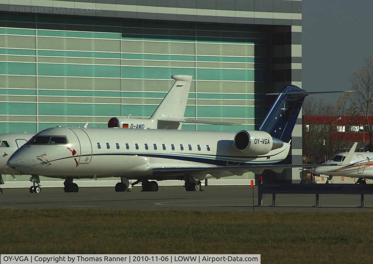 OY-VGA, 2007 Bombardier Challenger 850 (CL-600-2B19) C/N 8077, VMP Execujet Bombardier Challenger