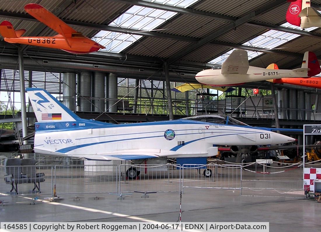 164585, Rockwell-MBB X-31A C/N 2, Preserved Deutsche Museum.Flugwerft Schleissheim.Germany.