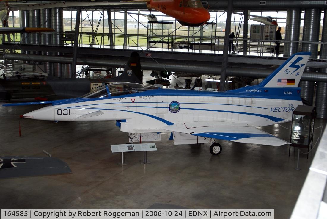 164585, Rockwell-MBB X-31A C/N 2, Preserved Deutsche Museum.Flugwerft Schleissheim.Germany.