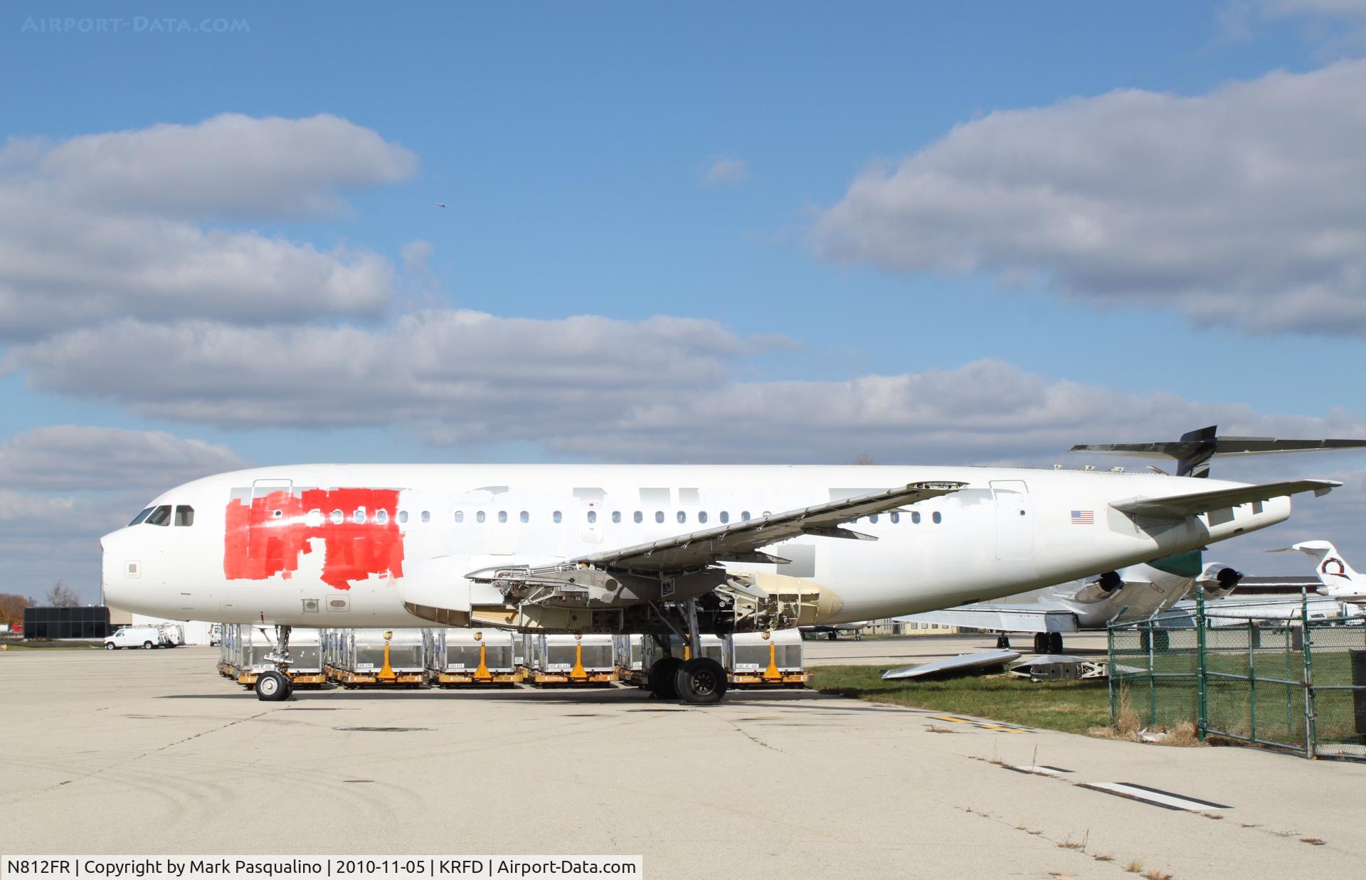 N812FR, 2007 Airbus A318-111 C/N 3163, Airbus A318