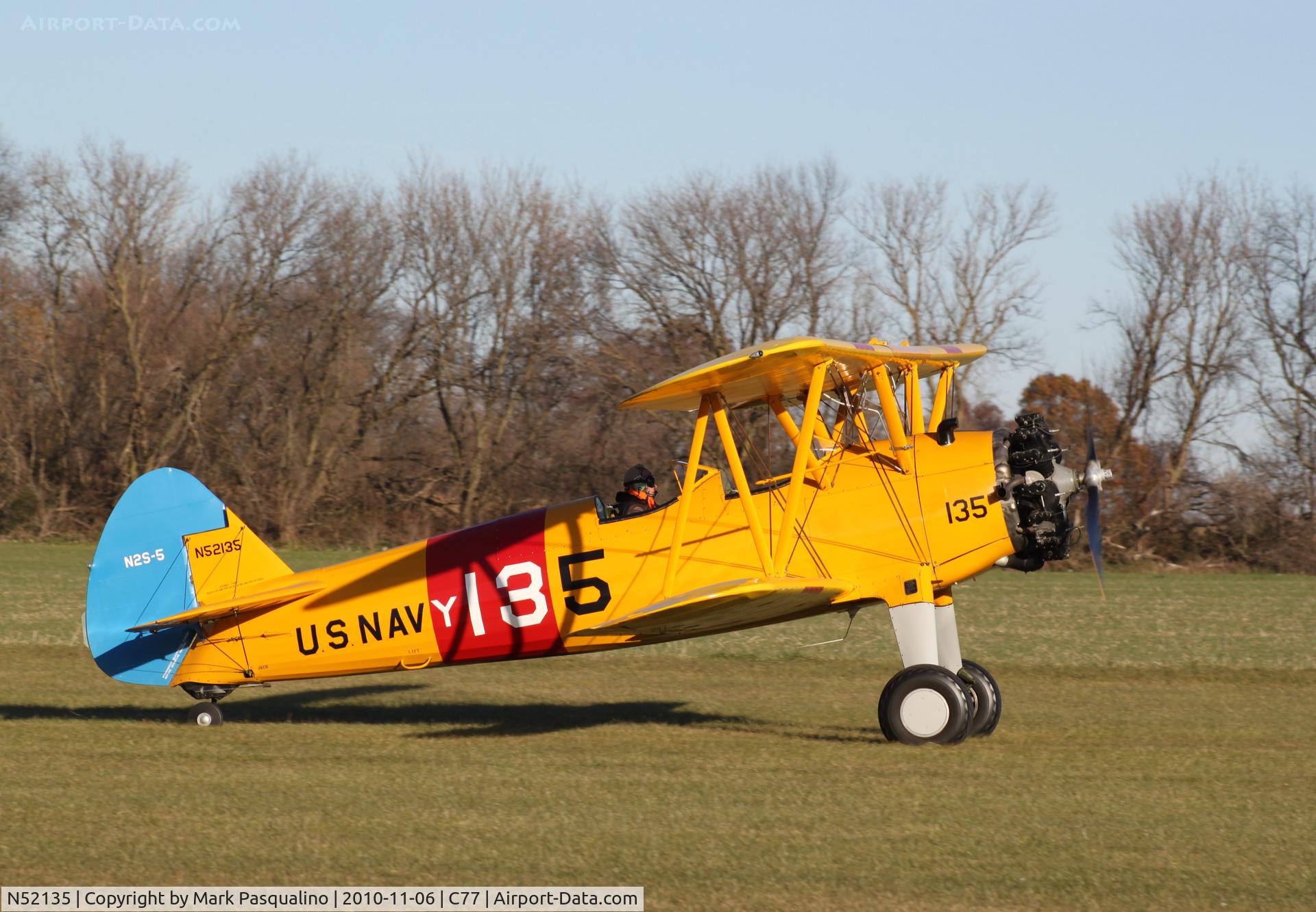 N52135, 1943 Boeing N2S-5 C/N 75-8758, Stearman