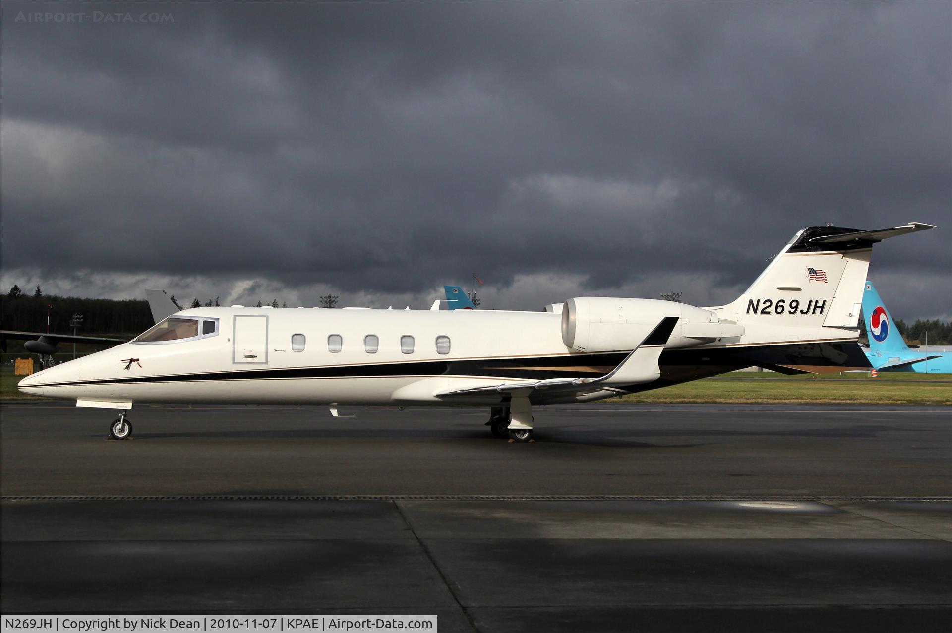 N269JH, 2000 Learjet Inc 60 C/N 201, KPAE