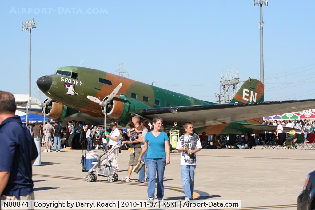 N88874, 1944 Douglas DC3C (C-47A) C/N 12693, Douglas on display at Airfest.