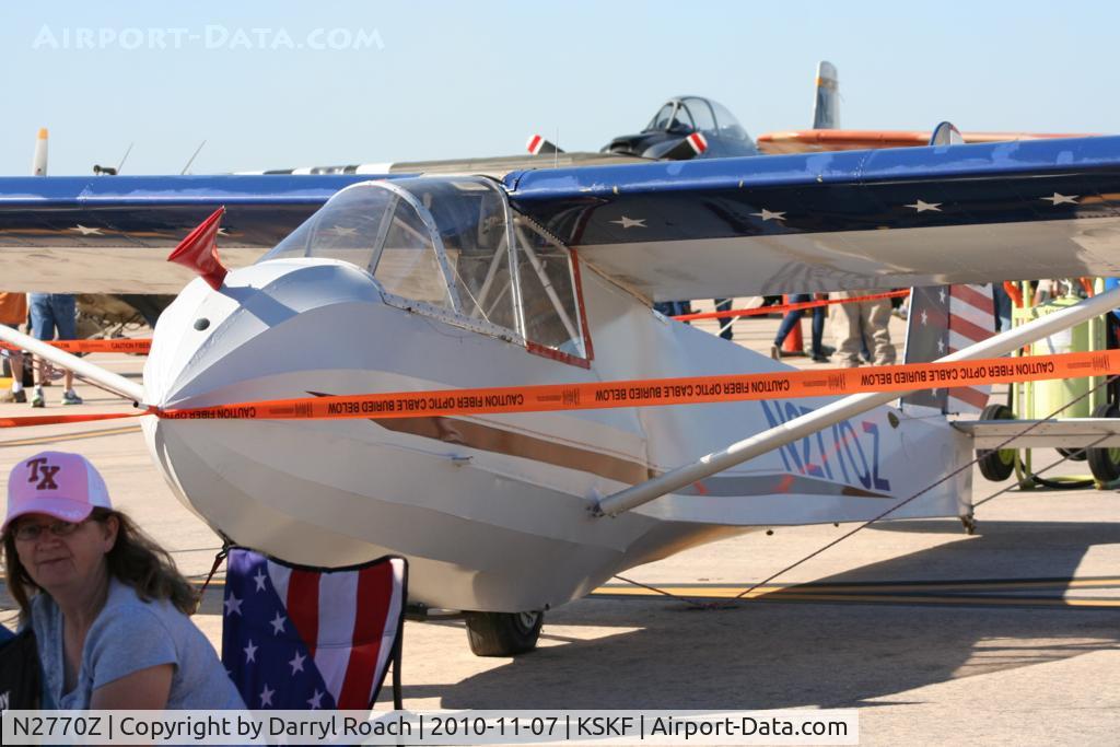 N2770Z, 1965 Schweizer SGU 2-22E C/N 211, Schweizer on display at Airfest.