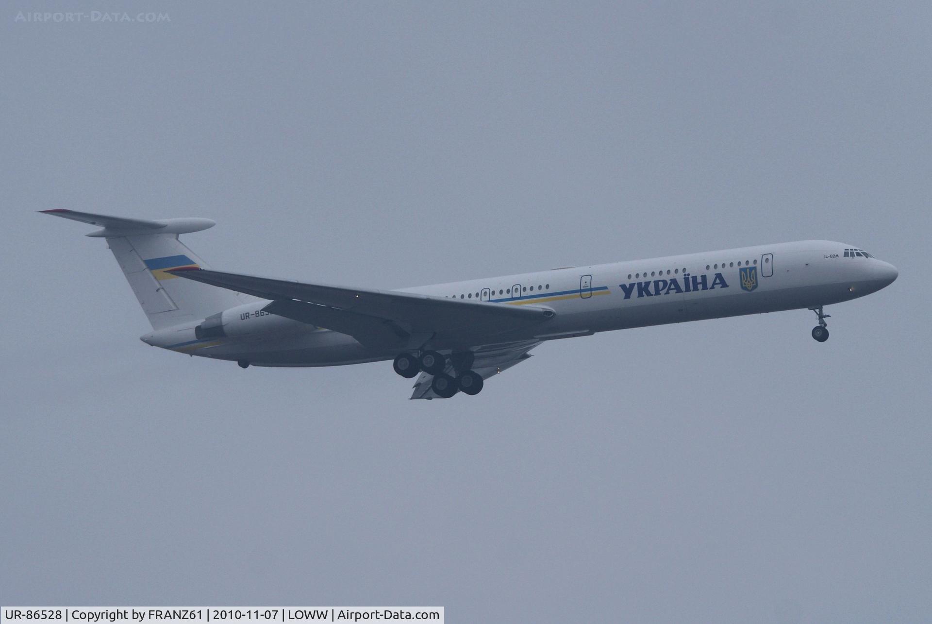 UR-86528, 1981 Ilyushin Il-62M C/N 4038111, Ukraine Air Enterprise  -  (Ministerpräsident)