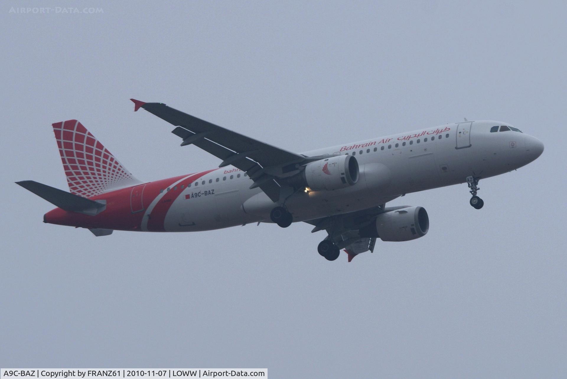 A9C-BAZ, 1996 Airbus A320-212 C/N 645, Bahrain Air