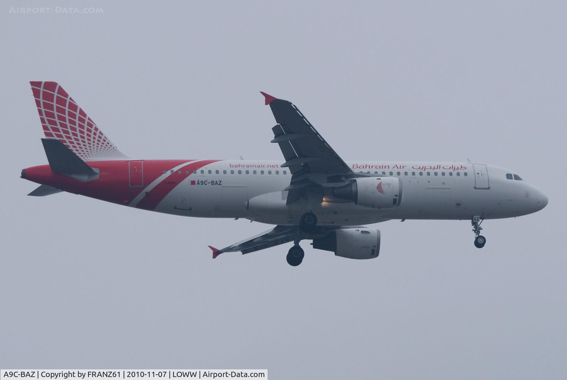 A9C-BAZ, 1996 Airbus A320-212 C/N 645, Bahrain Air