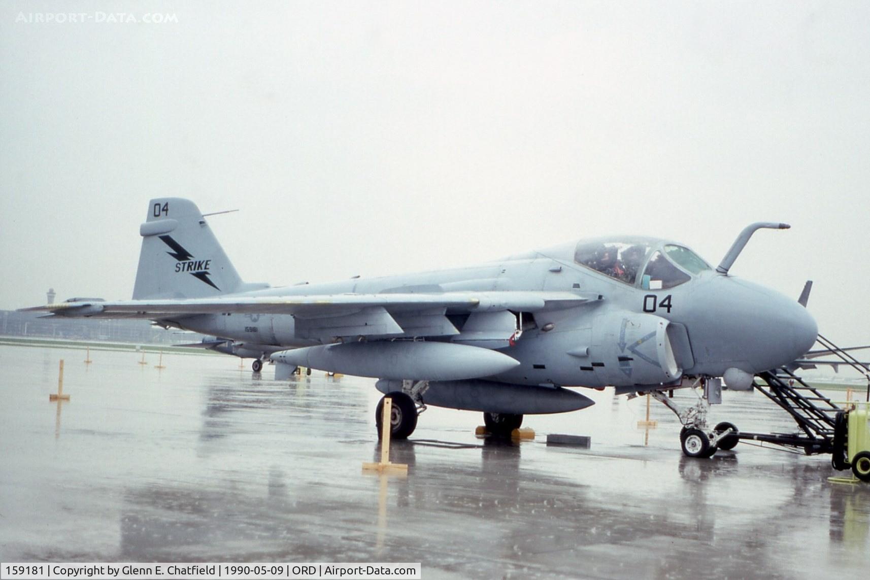 159181, Grumman A-6E Intruder C/N I-542, Open house at the ANG ramp