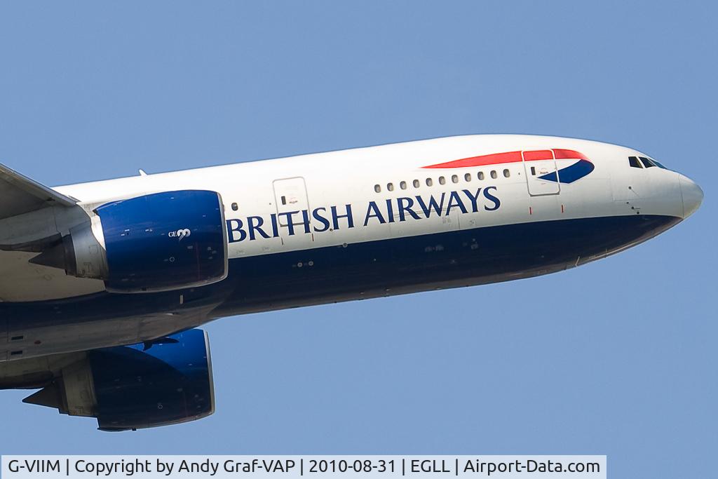 G-VIIM, 1998 Boeing 777-236/ER C/N 28841, British Airways 777-200