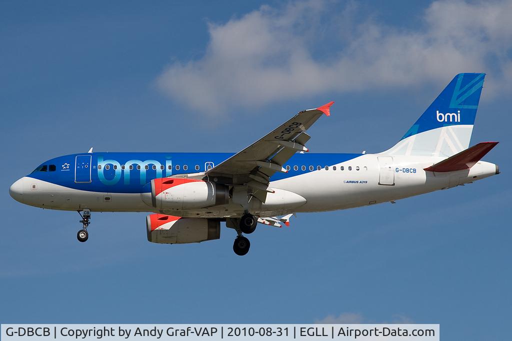 G-DBCB, 2004 Airbus A319-131 C/N 2188, BMI A319