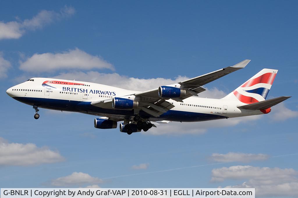 G-BNLR, 1990 Boeing 747-436 C/N 24447, British Airways 747-400