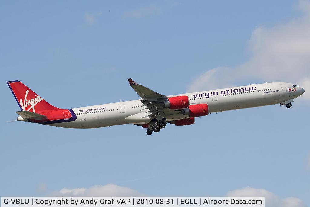 G-VBLU, 2006 Airbus A340-642 C/N 723, Virgin Atlantic A340-600