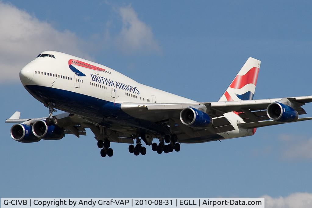 G-CIVB, 1994 Boeing 747-436 C/N 25811, British Airways 747-400