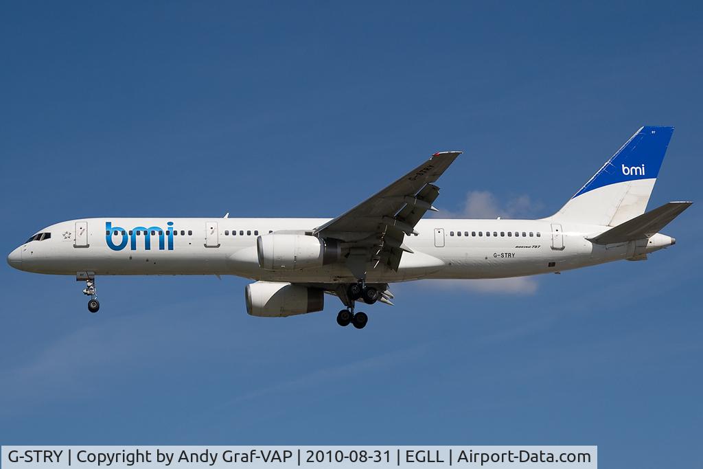 G-STRY, 1996 Boeing 757-28A C/N 28161, BMI 757-200