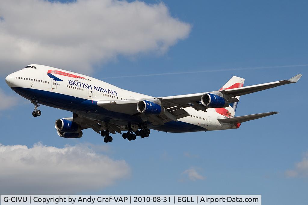 G-CIVU, 1998 Boeing 747-436 C/N 25810, British Airways 747-400