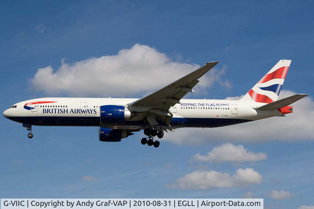 G-VIIC, 1997 Boeing 777-236 C/N 27485, British Airways 777-200