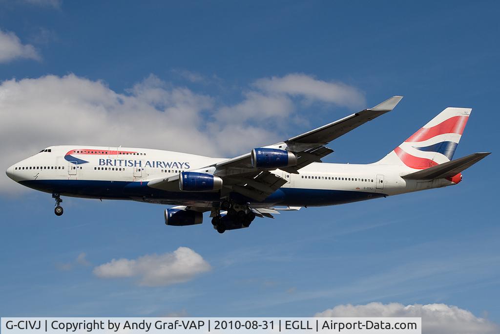 G-CIVJ, 1997 Boeing 747-436 C/N 25817, British Airways 747-400