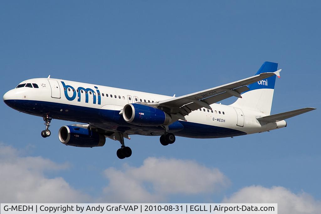 G-MEDH, 2003 Airbus A320-232 C/N 1922, BMI A320
