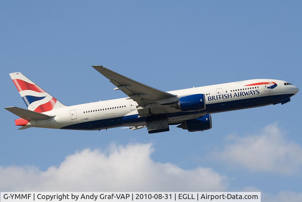 G-YMMF, 2000 Boeing 777-236 C/N 30307, British Airways 777-200