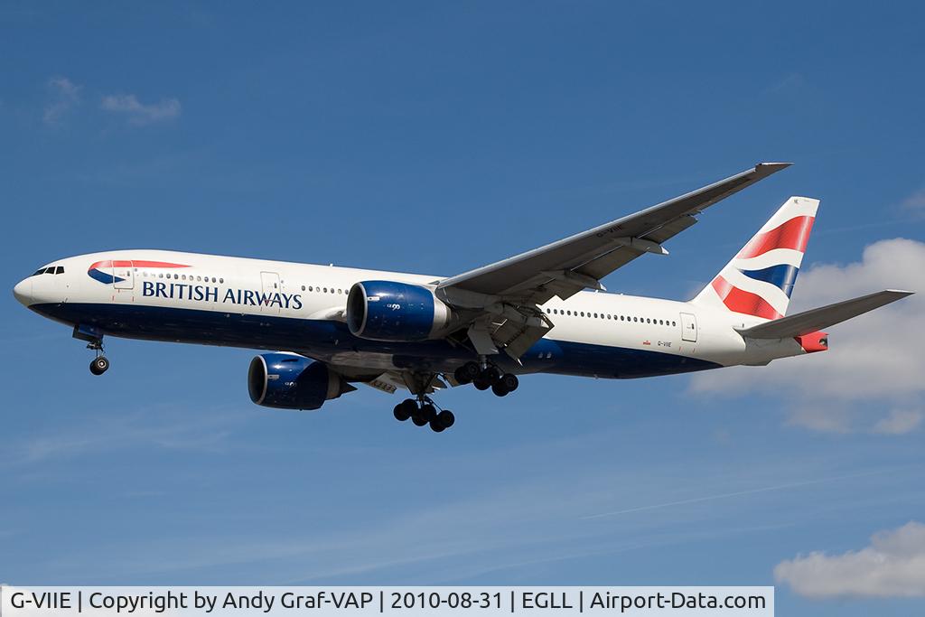 G-VIIE, 1997 Boeing 777-236 C/N 27487, British Airways 777-200
