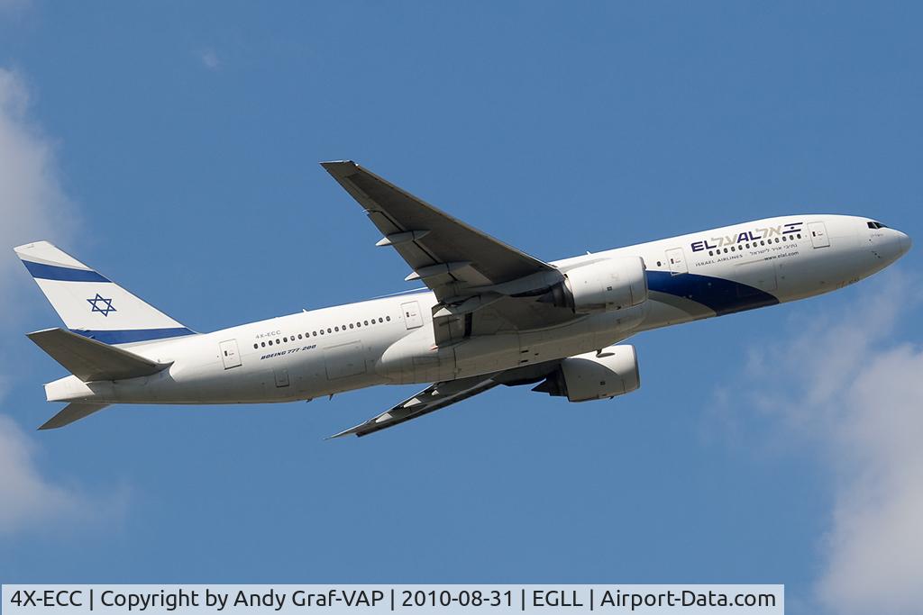 4X-ECC, 2001 Boeing 777-258/ER C/N 30833, El Al 777-200