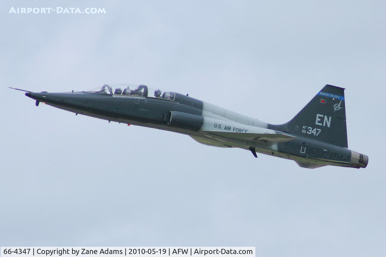 66-4347, 1966 Northrop T-38A-65-NO Talon C/N N.5924, At Alliance Airport - Fort Worth, TX
