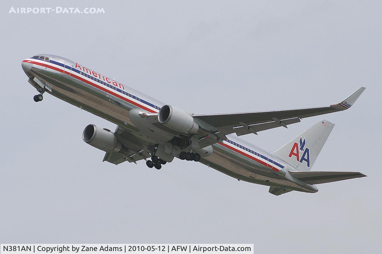 N381AN, 1993 Boeing 767-323 C/N 25450, At Alliance Airport - Fort Worth, TX