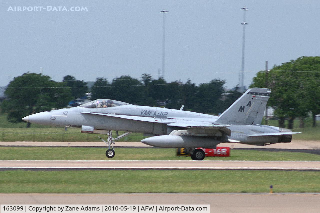 163099, McDonnell Douglas F/A-18A Hornet C/N 0484, At Alliance Airport - Fort Worth, TX