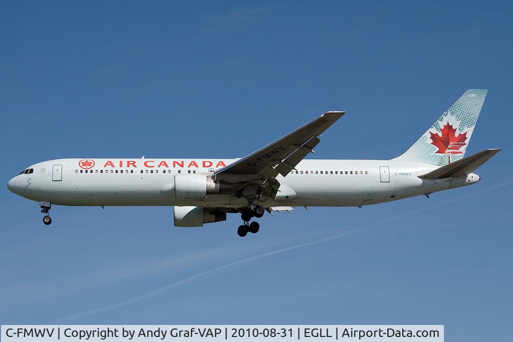 C-FMWV, 1995 Boeing 767-333/ER C/N 25586, Air Canada 767-300