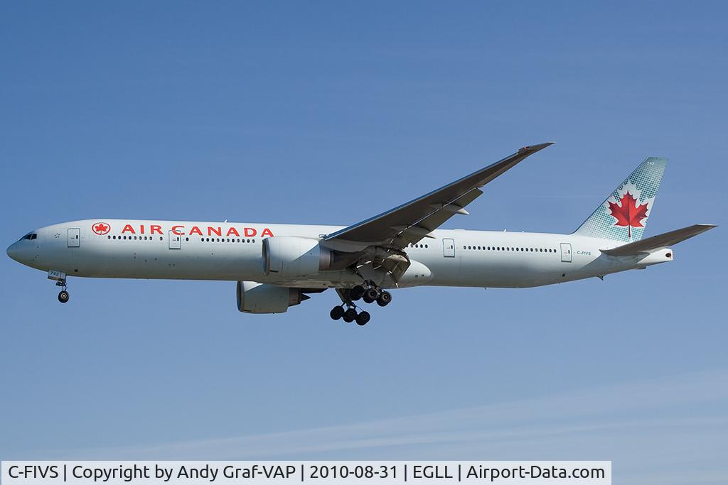 C-FIVS, 2009 Boeing 777-333/ER C/N 35784, Air Canada 777-300