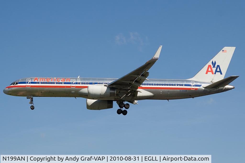 N199AN, 2001 Boeing 757-223 C/N 32393, American Airlines 757-200