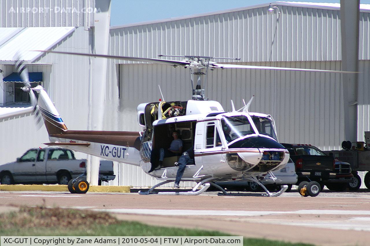 XC-GUT, Bell 212 C/N 30863, At Meacham Field - Fort Worth, TX