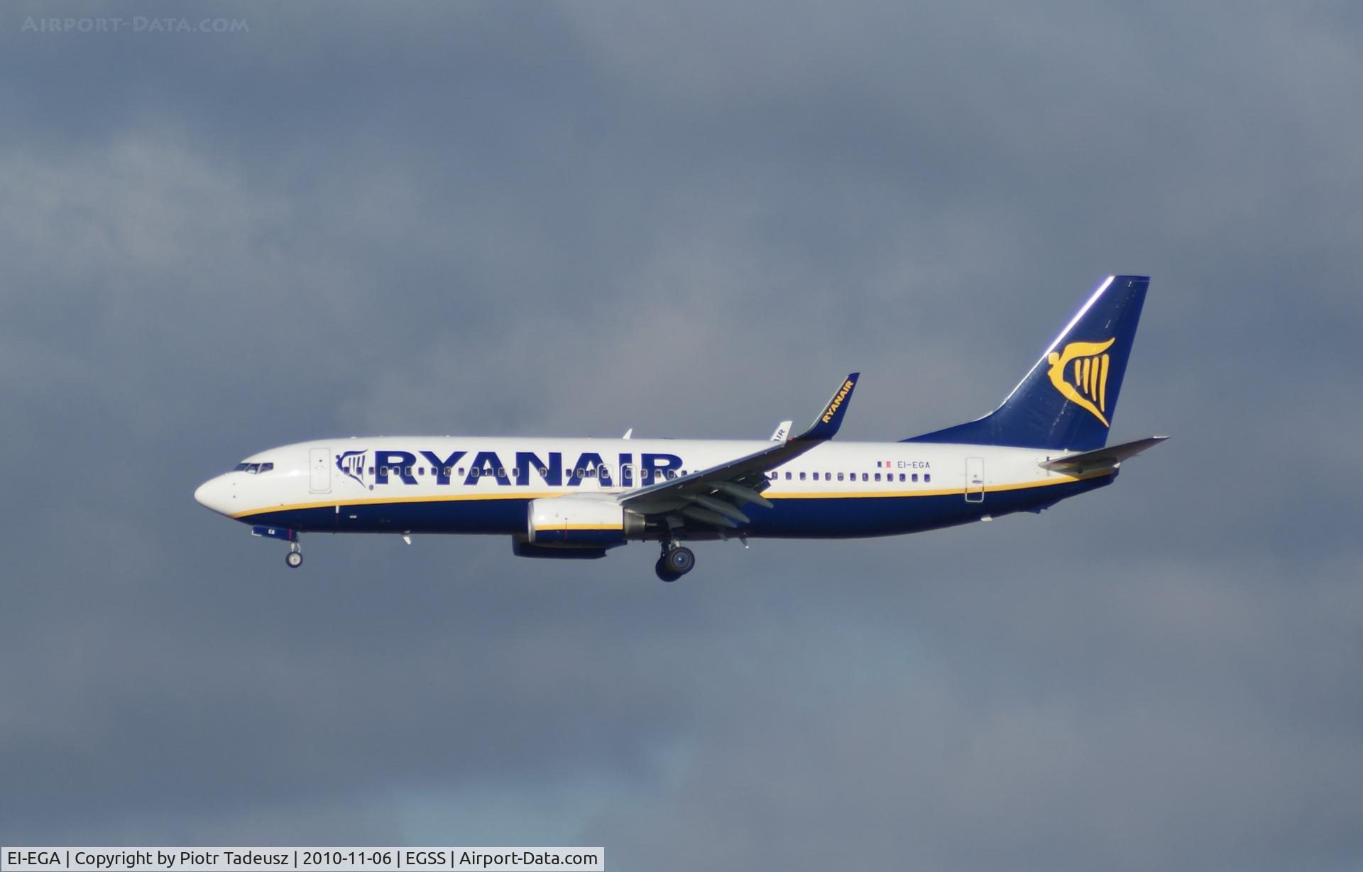 EI-EGA, 2009 Boeing 737-8AS C/N 38490, EGSS